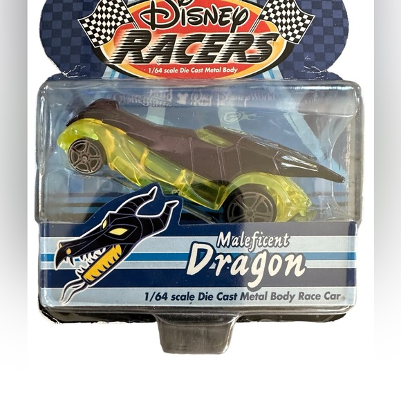 Disney Racers Sleeping Beauty Maleficent DRAGON 1/64 Die-Cast Toy Car -NWT - Picture 2 of 4